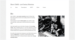 Desktop Screenshot of marcotafelli.com
