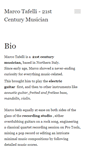Mobile Screenshot of marcotafelli.com